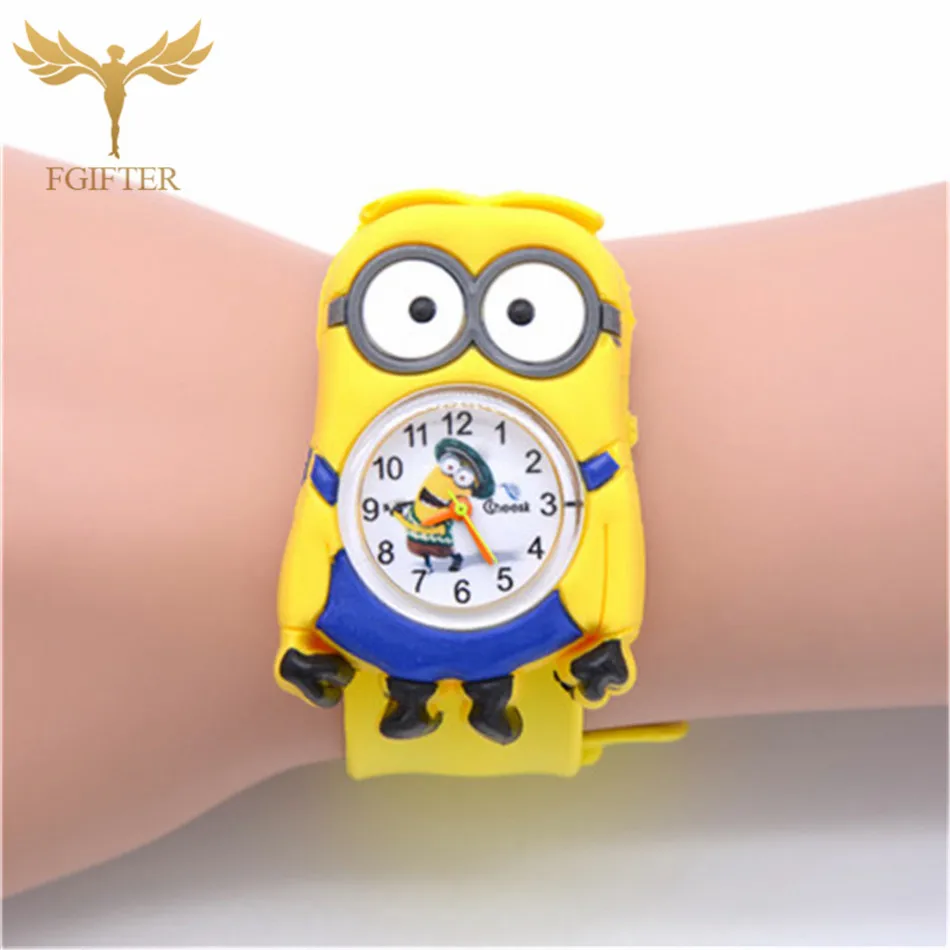 Kids Girls Watches Hot Girls Princess Watches Pink Rubber Cinderella Watch for Kids Girl Plastic Quartz Wristwatch Children's Gift - Цвет: Kids Girls Watches