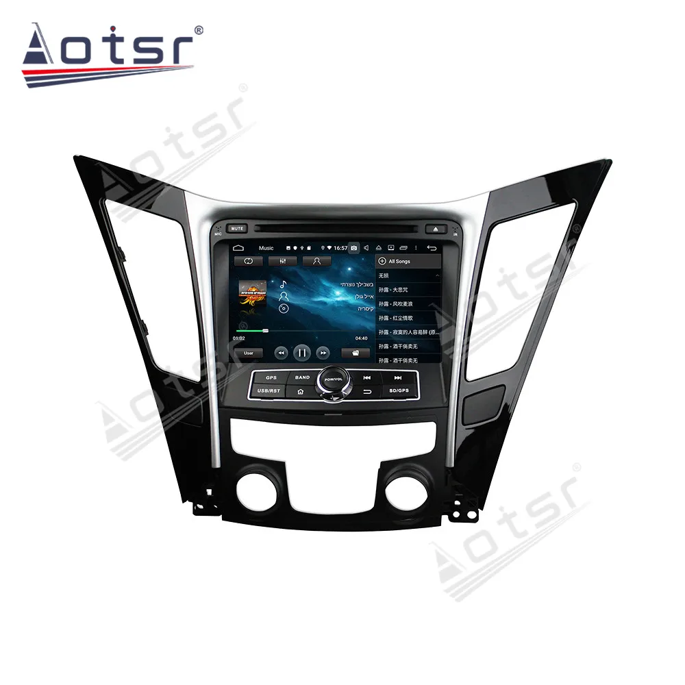 2 Din IPS экран Android 10 DSP автомобильный мультимедийный плеер для Hyundai Sonata i40 i45 2011-2015 GPS