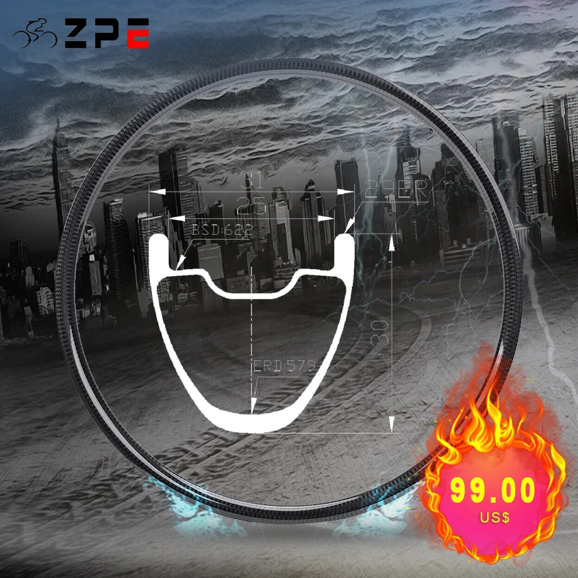 

Benchmark MTB Bicycle China XC/Trail Tubeless Mountain Bike Rim 29 ER XCT-29-3031 Customized Bicicleta Aro