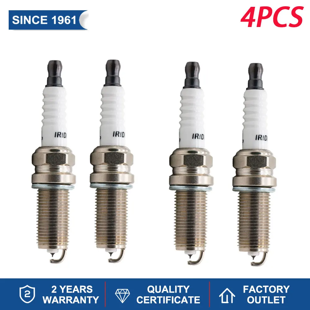 

2-8PCS Иридиевые платиновые свечи зажигания факела KH6RTIP Замена для свечей 3588/ILFR6A LFR6D 0241240631 0242240619 F6MPP332 FR6MPP332