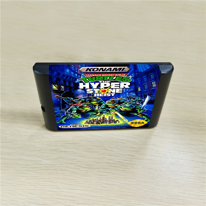 Фото 16 битный картридж MD для игр Черепахи гипер камень консоли MegaDrive - купить