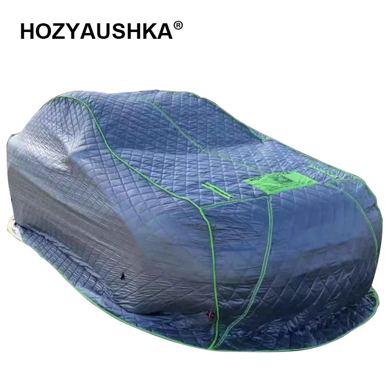 Автомобильный чехол, покрытие для автомобиля, зимнее пальто, уличное покрытие для автомобиля, чехлы для автомобилей universalHOZYAUSHKA