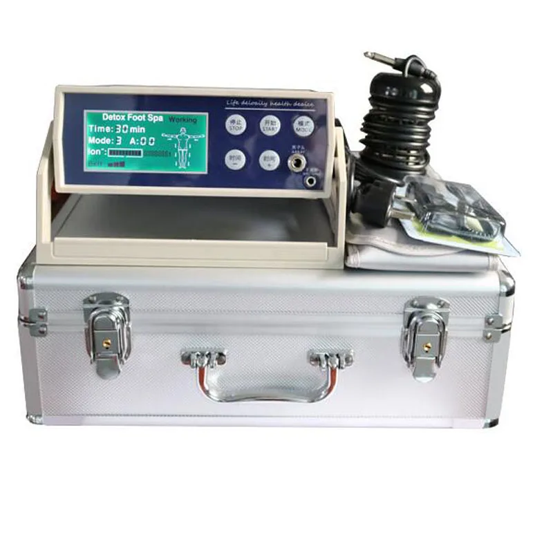 Health care ionic detox foot spa machine with far infrared belt detoxification liver ion cleanse wholesale 8pcs/lot |