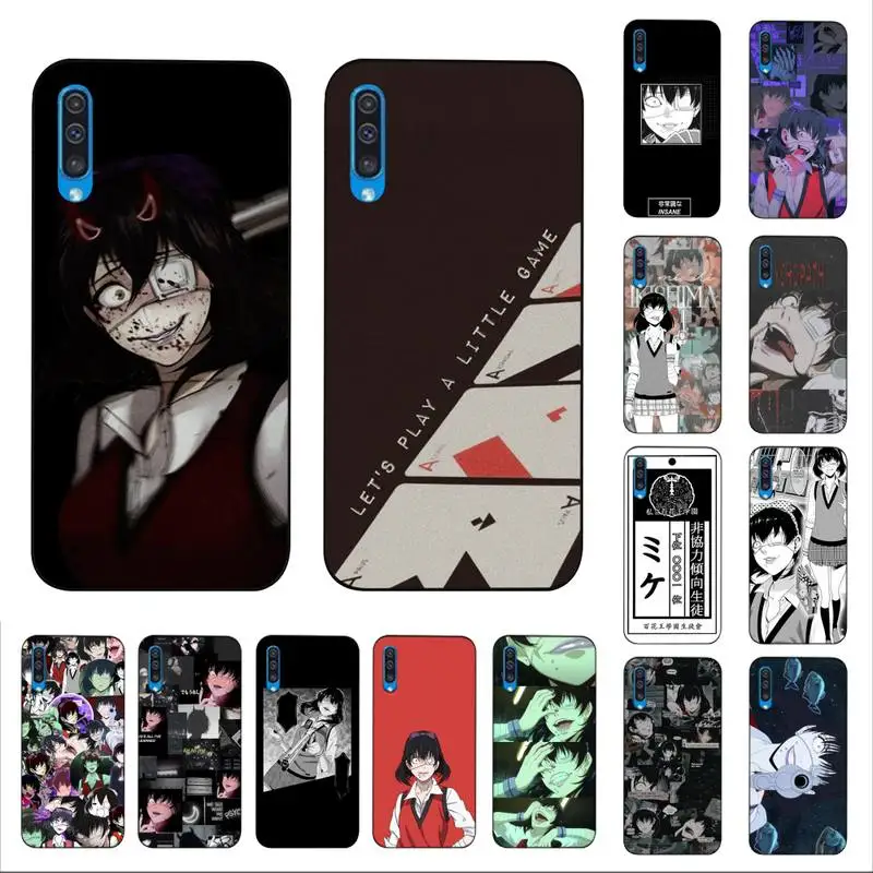 

MaiYaCa Japanese Anime Kakegurui Midari Ikishima Phone Case For Samsung A 10s 31 40 30 70 71 51 20 30 s a7 A8 2018 Vivo Y9c