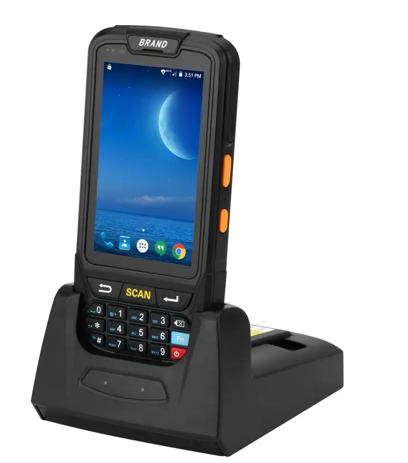 IssyzonePOS Android 6,0 PDA 2D сканер штрих-кода pos-терминал NFC Беспроводной считыватель штрих-кодов сборщик данных сенсорный прочный PDA