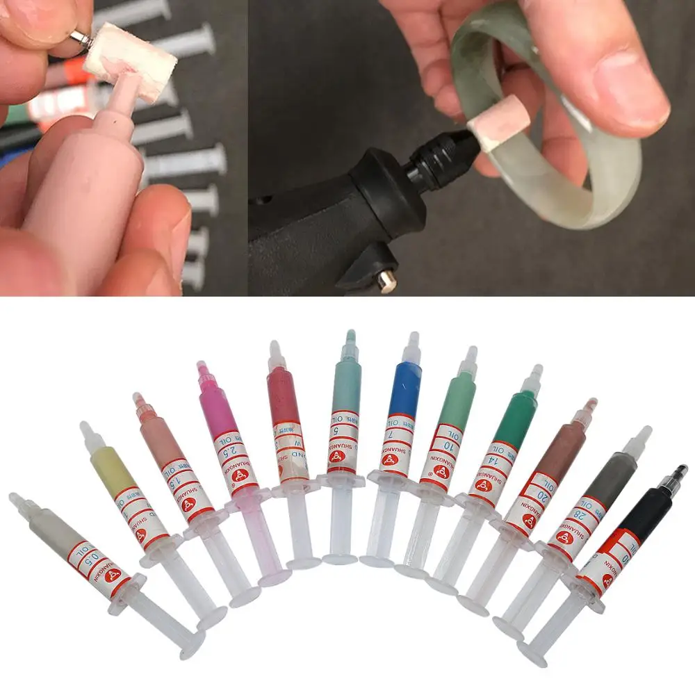 

Diamond Grinding Oil Oil-Soluble Diamond Polishing Paste Jade Mirror Polishing Jewelry making tools