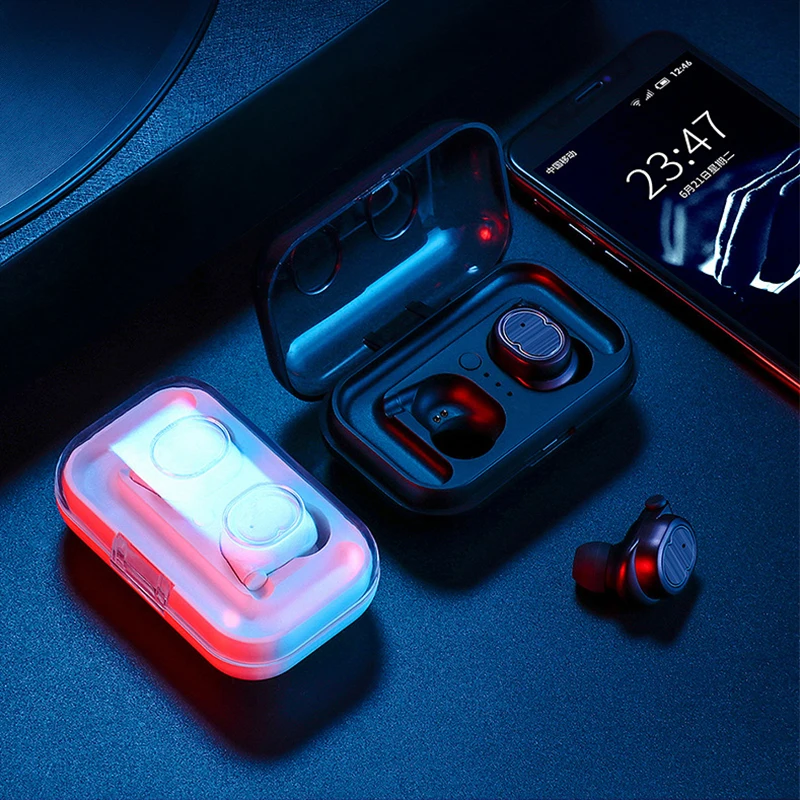 Bluetooth с сенсорным управлением 5 0 наушники беспроводные IPX5 водонепроницаемая