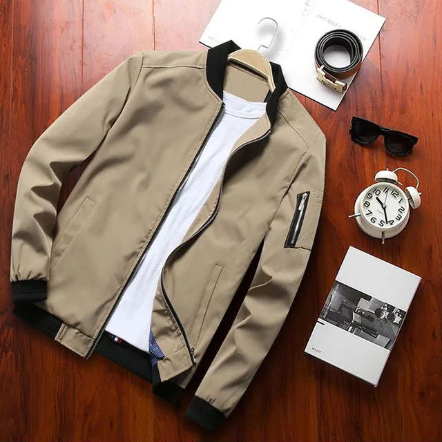 Мужские весенне-осенние тонкие куртки-бомберы Slim Fit, большие размеры, для мужчин, брендовая одежда, повседневные баскетбольные Куртки M/6XL D632