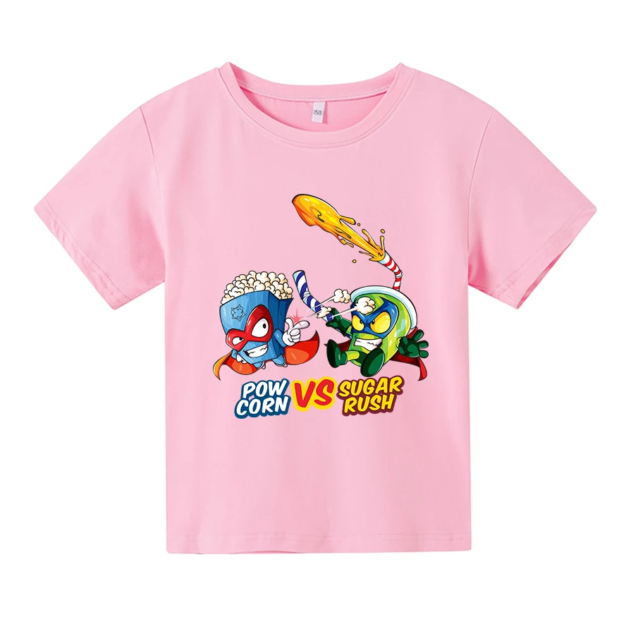 

Superzings TSHIRTS Summer Super Zings Serie 4-14T Harajuku Shirt Baby Boy Tops Toddler Tees Kids Girl T Shirt Children T-shirts