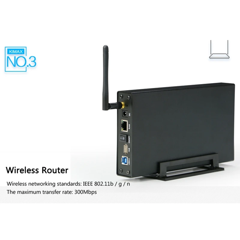 Blueendless Rj45 футляр для внешнего жесткого диска Nas Wifi антенна беспроводная Sata Usb 3 0 Hdd