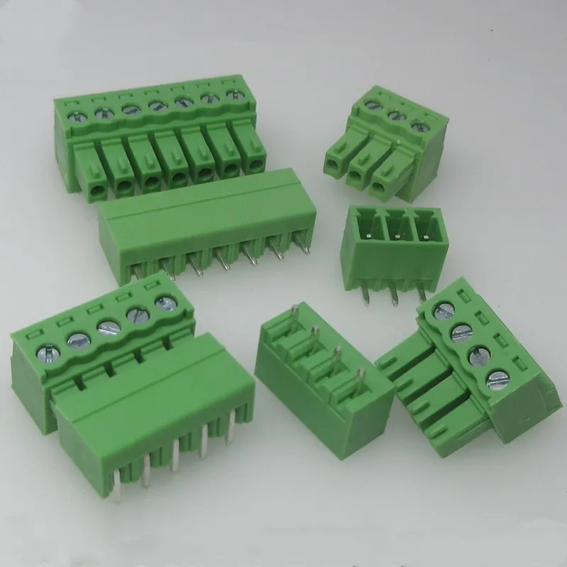 5 шт. 15EDG 3 81 мм KF2EDG PCB винтовая Клеммная колодка коннектор штыревой разъем под