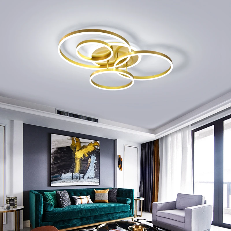 

Modern ceiling lights Led to Living Room Bedroom Dining Room Acrylic Ceiling Lamp Metal Home Indoor Lighting Industrial Lamp