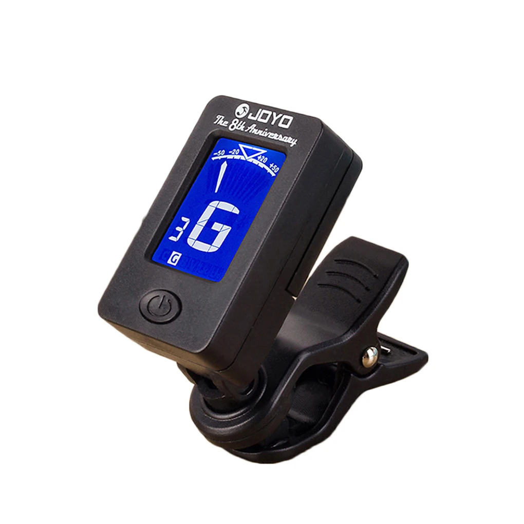 Цифровой тюнер для акустической гитары укулеле с клипсой Электрический