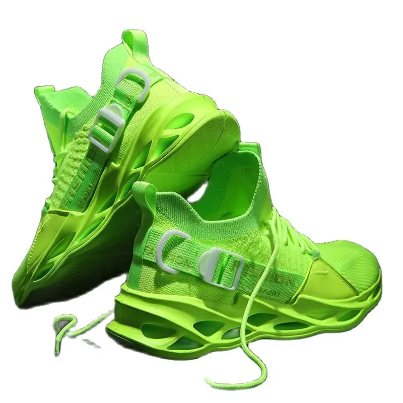 

chaussures zapatos Men Running Shoes Absorption Cushion Lightweight Comfortable Footwear Outdoor Sports Sneakers Multicolor