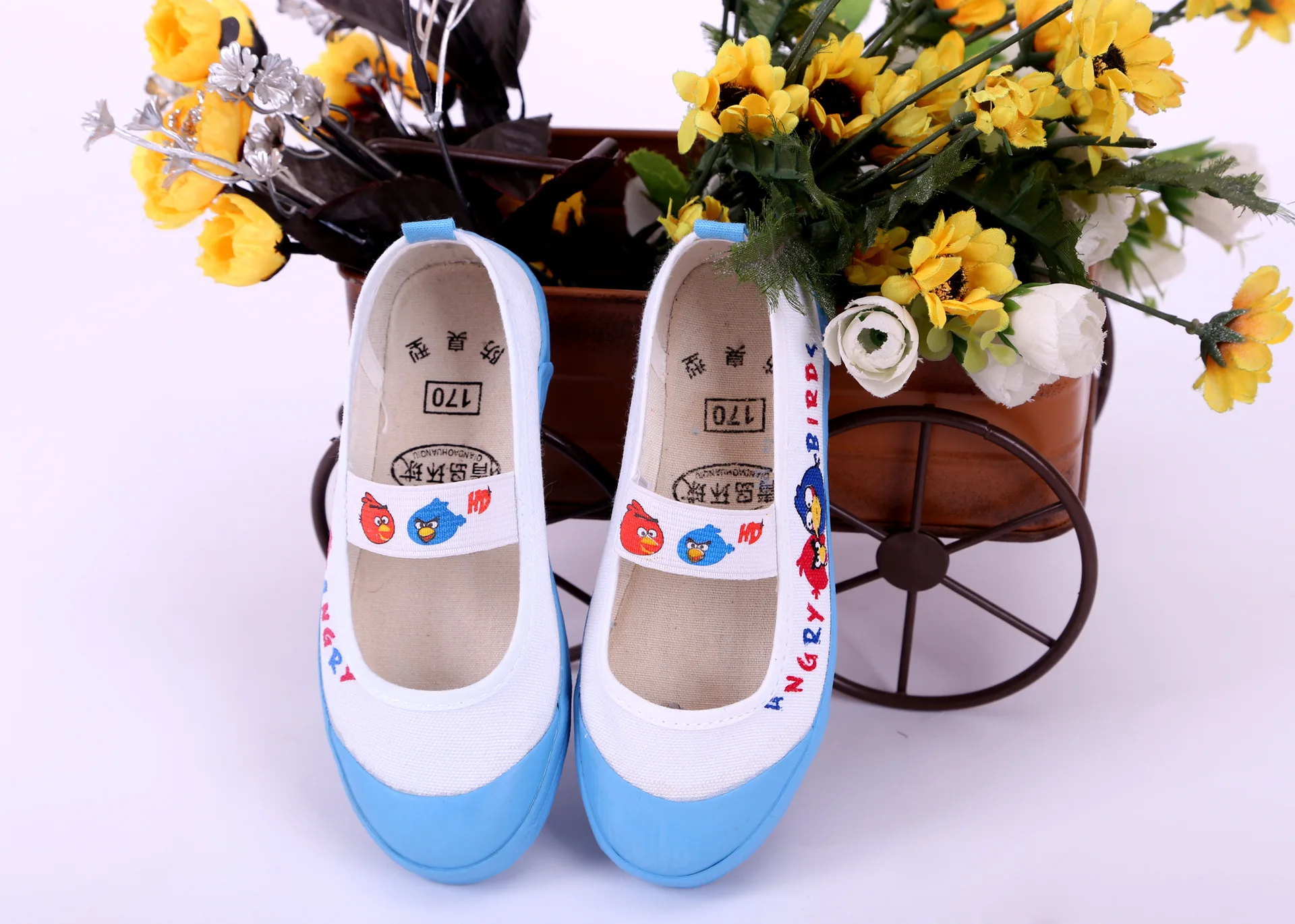 Детская удобная повседневная обувь с двойной звездой для девочек 2020 парусиновая