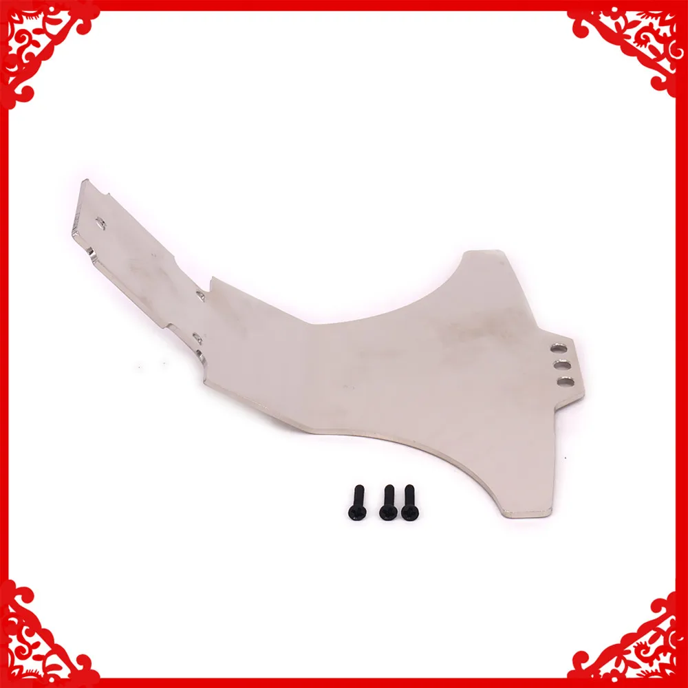 Передний или задний бампер из нержавеющей стали для радиоуправляемой модели