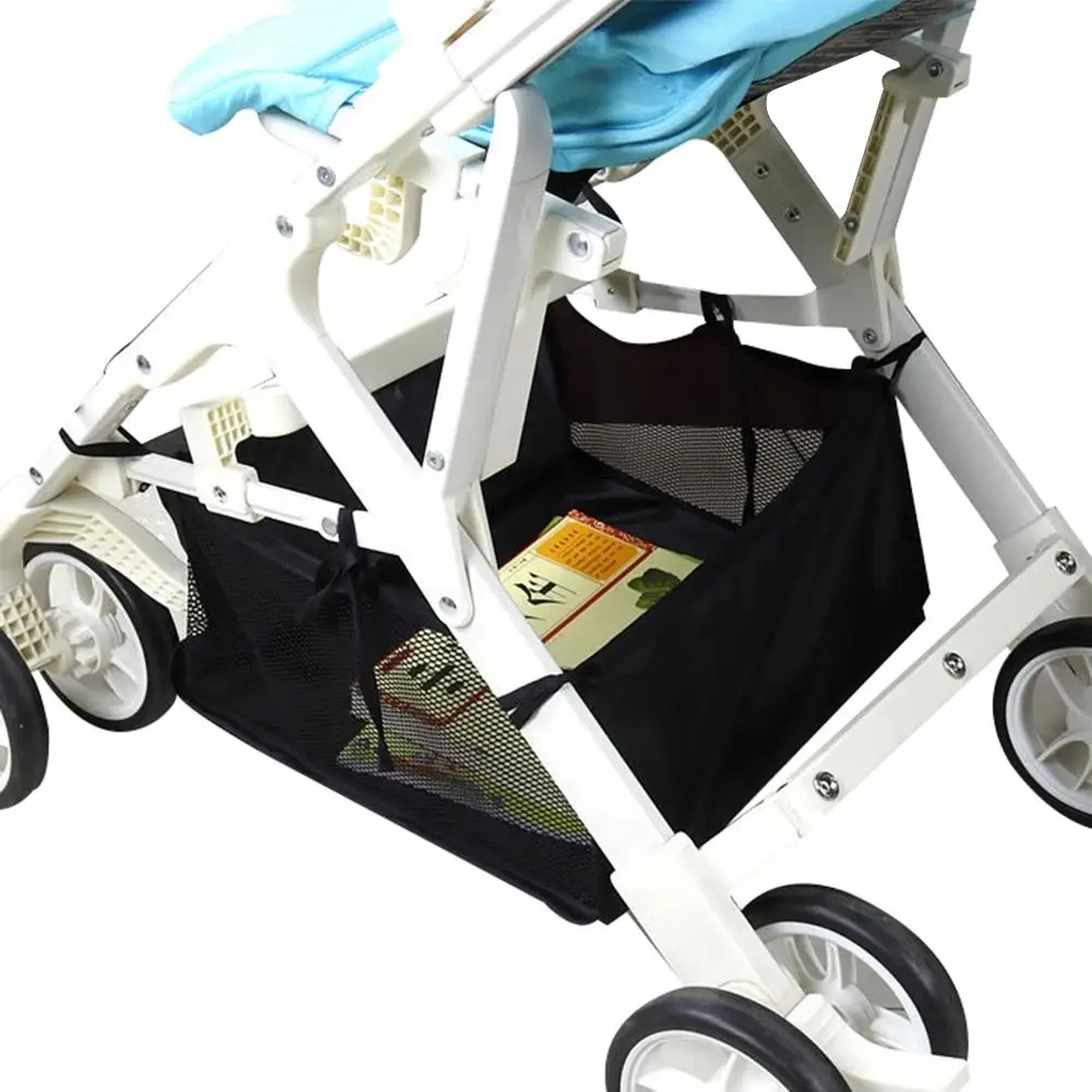 New born Baby Stroller Pram Bottom Basket Pushchair Buggy Shopping Four hooks Loops Storage Organizer Bag | Мать и ребенок