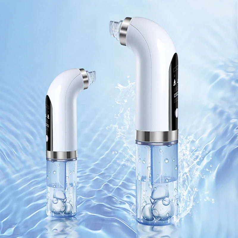 

Electric Small Bubble Blackhead Remover Pore Vacuum Cleaner Rechargeable Water Cycle Pore Acne Pimple Vacuum Removal Beauty Tool