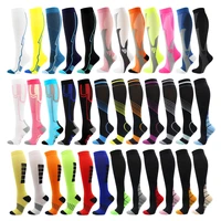 wholesale men compression socks women outdoor sports running compression stocking relief knee pain prevent varicose veins socks