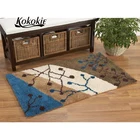 Наборы крючков с большим принтом, тканевый ковер из пряжи, для самостоятельной сборки