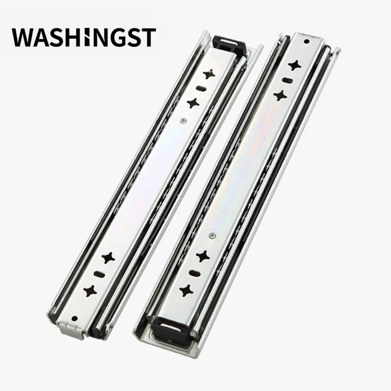 53mm 28‘’-72‘’ Length Width Full Extension Rail Ball Bearing