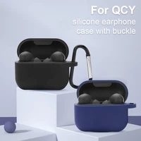 silicone case for qcy t10 qcy t11 wireless bluetooth headset case earphone accessories for qcy t 10 t10 t 11 case cover