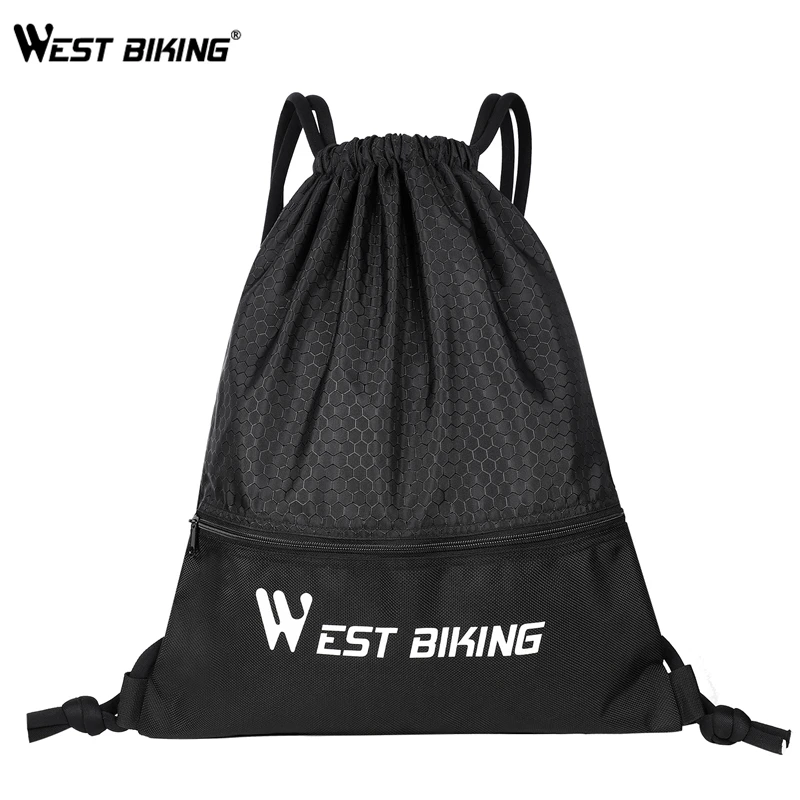 

WEST BIKING Large Capacity Waterproof Drawstring Bag Backpack Sports Outdoor Cycling Breathable Backpack