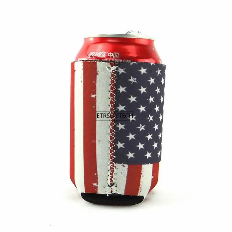 6 шт. 330 мл 12 унций Лилия тематический изолированный неопреновый нарукавники для