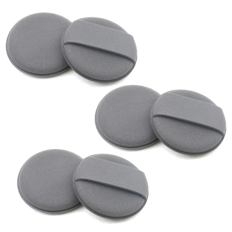 

6Pcs Car Foam Sponge Wax Applicator Round Car Detailing Polishing Waxing Sponge Commonly Used Scrub Sponges