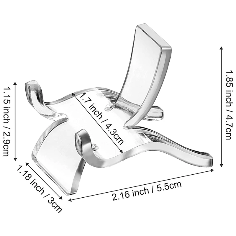 20 шт. акриловые подставки для демонстрации небольших предметов | Украшения и