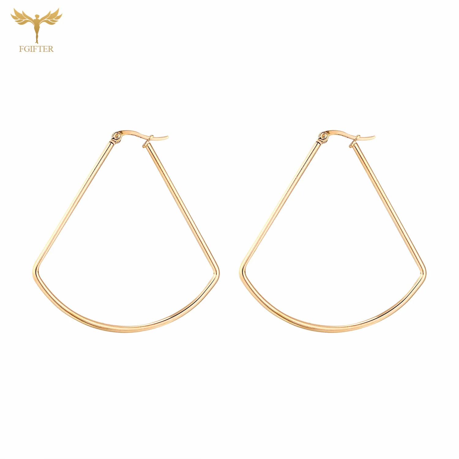 

2021 Autumn New Products Hot Sale Women's Big Dangling Earrings Drop Earring Fashion Geometric Jewelry