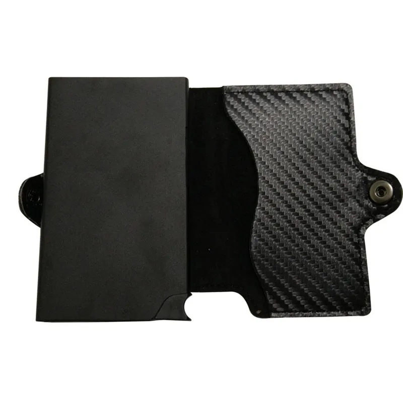 2020 держатель для карт металлический RFID Черный винтажный Модный кредитный