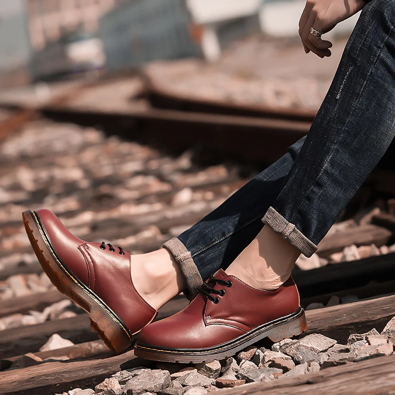 

New Men's Shoes Oxford Casual Shoes British style Dress Shoes Flats Fashion Comfortable Leather Shoes Men Work Shoes Size 38-46