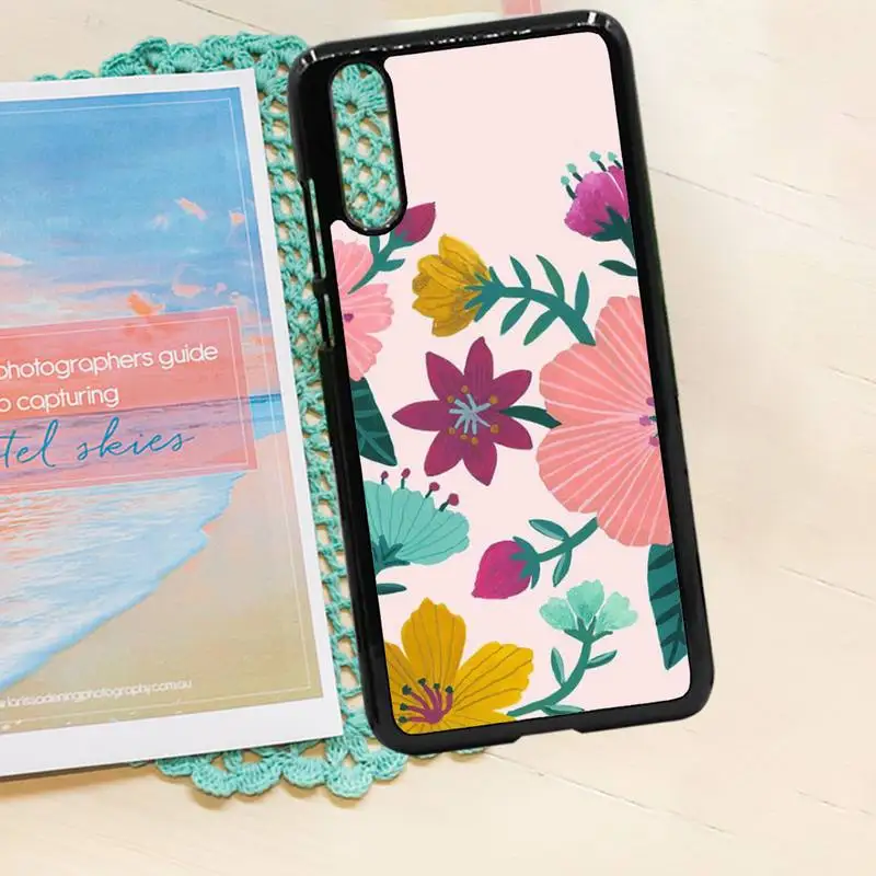 

Beautiful flower high quality Phone Case PC for iPhone 11 12 pro XS MAX 8 7 6 6S Plus X 5S SE 2020 XR