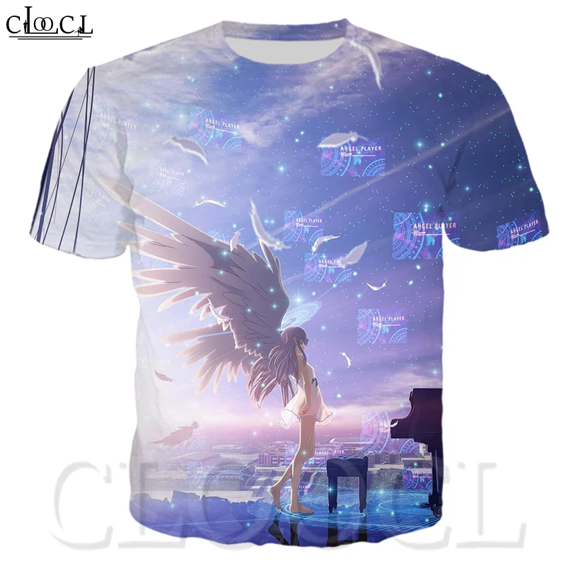 CLOOCL Летняя мужская футболка из спокойного и завтрашнего дня с круглым вырезом