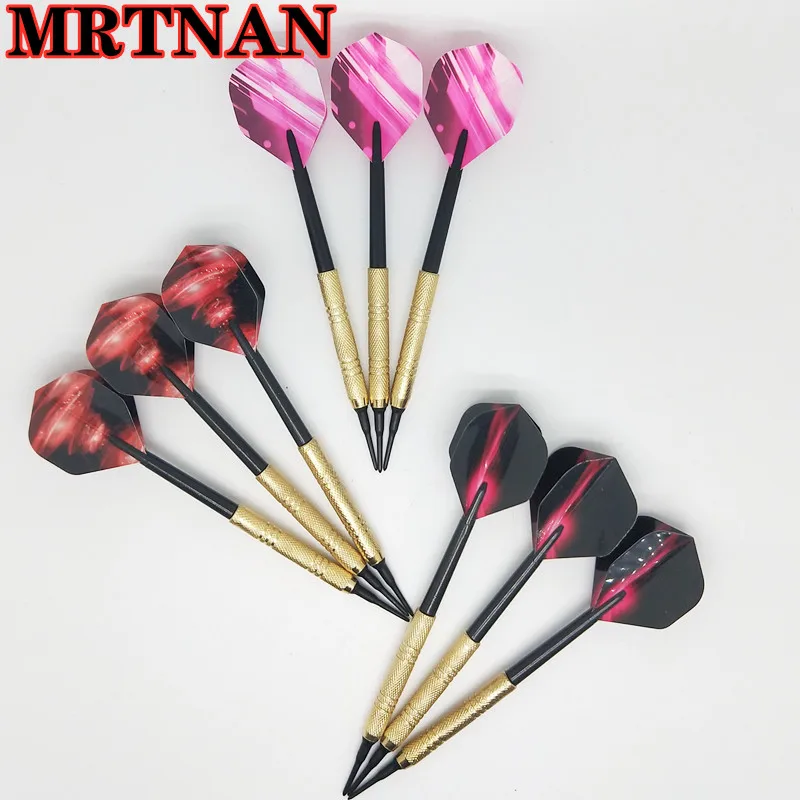 

3 pieces of professional darts/set of high-quality 17g soft-tip darts professional safety indoor sports competition best gift
