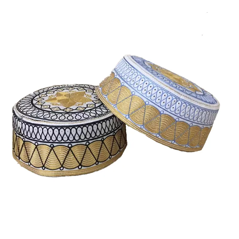 Мусульманская шляпа молитвенная Кепка Египетский куфи топи вышивка