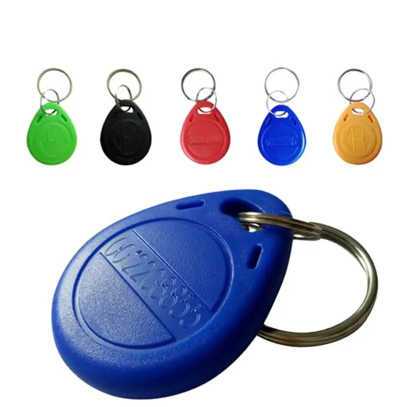 

KINJOIN5pcs125Khz Key Fob Home RFID Tag Reading Encrypted No Copying Erasing Buy 5 Get 5 Free Various Colors Available