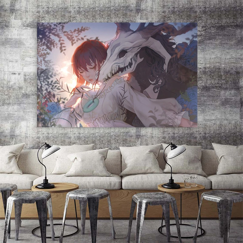 Домашнее украшение холст картины фотообои аниме скандинавский плакат Hd печать