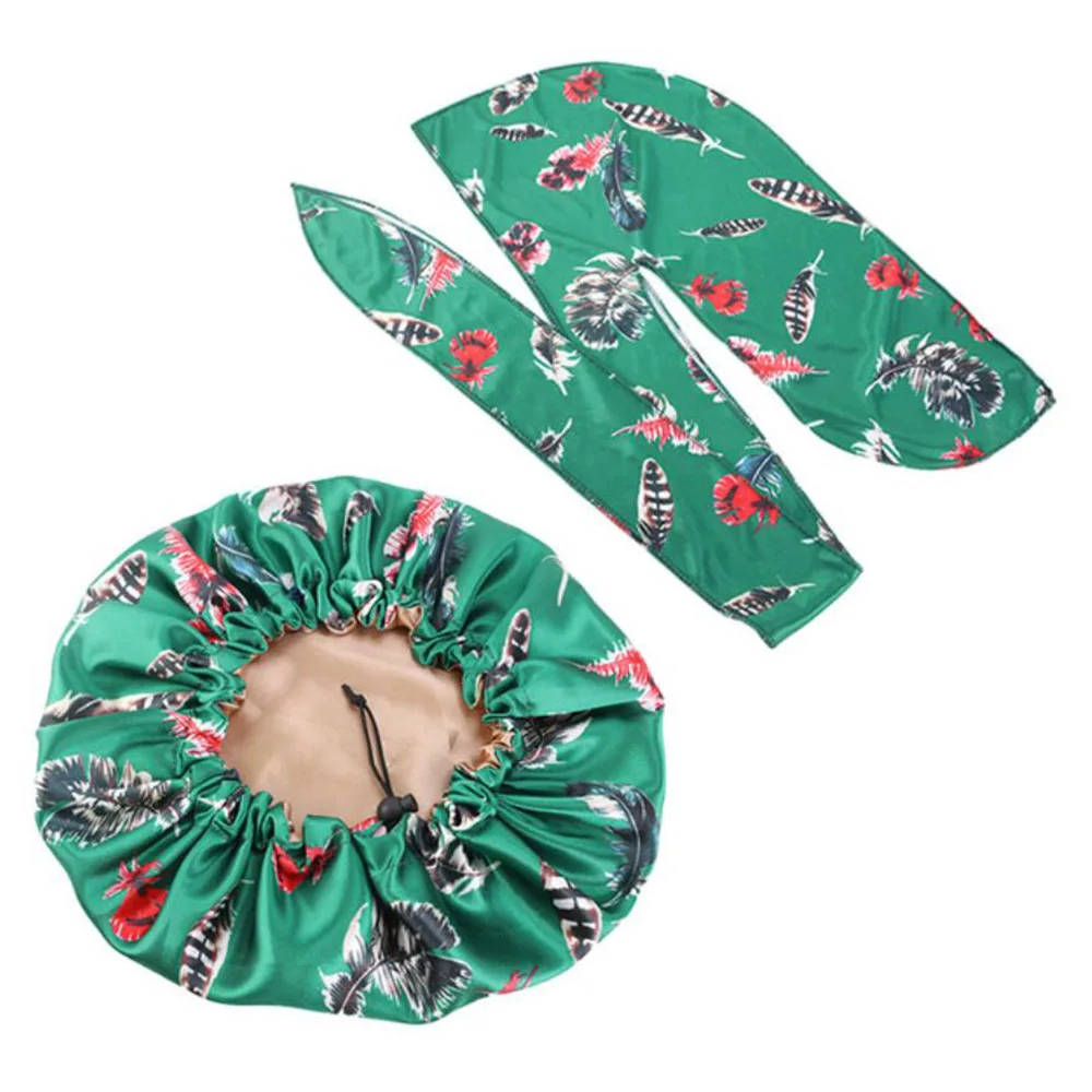 Дизайнерская шелковая долговечная шапочка с принтом для мужчин и женщин