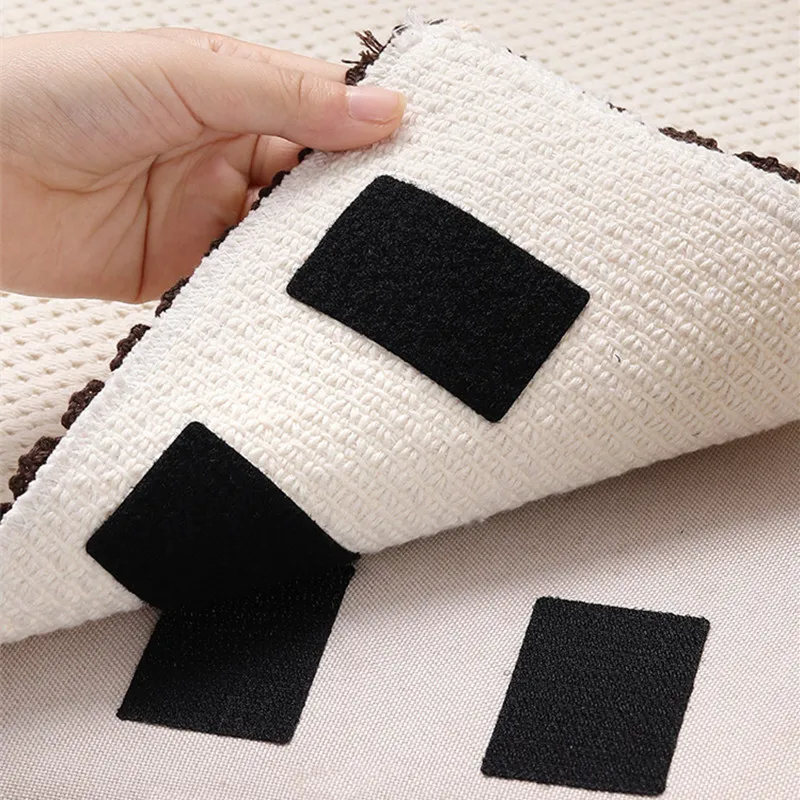 Самоклеящаяся лента с застежкой липучкой 5 шт. зажим для простыни дивана пола