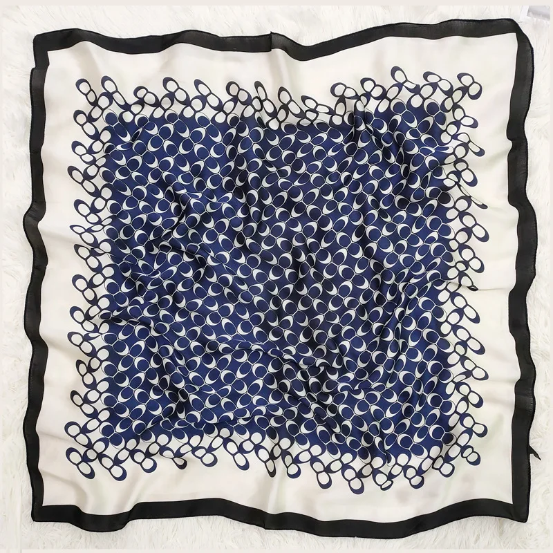 2020 70x70 Профессиональный Многоцелевой женский Шелковый саржевый шарф атласный