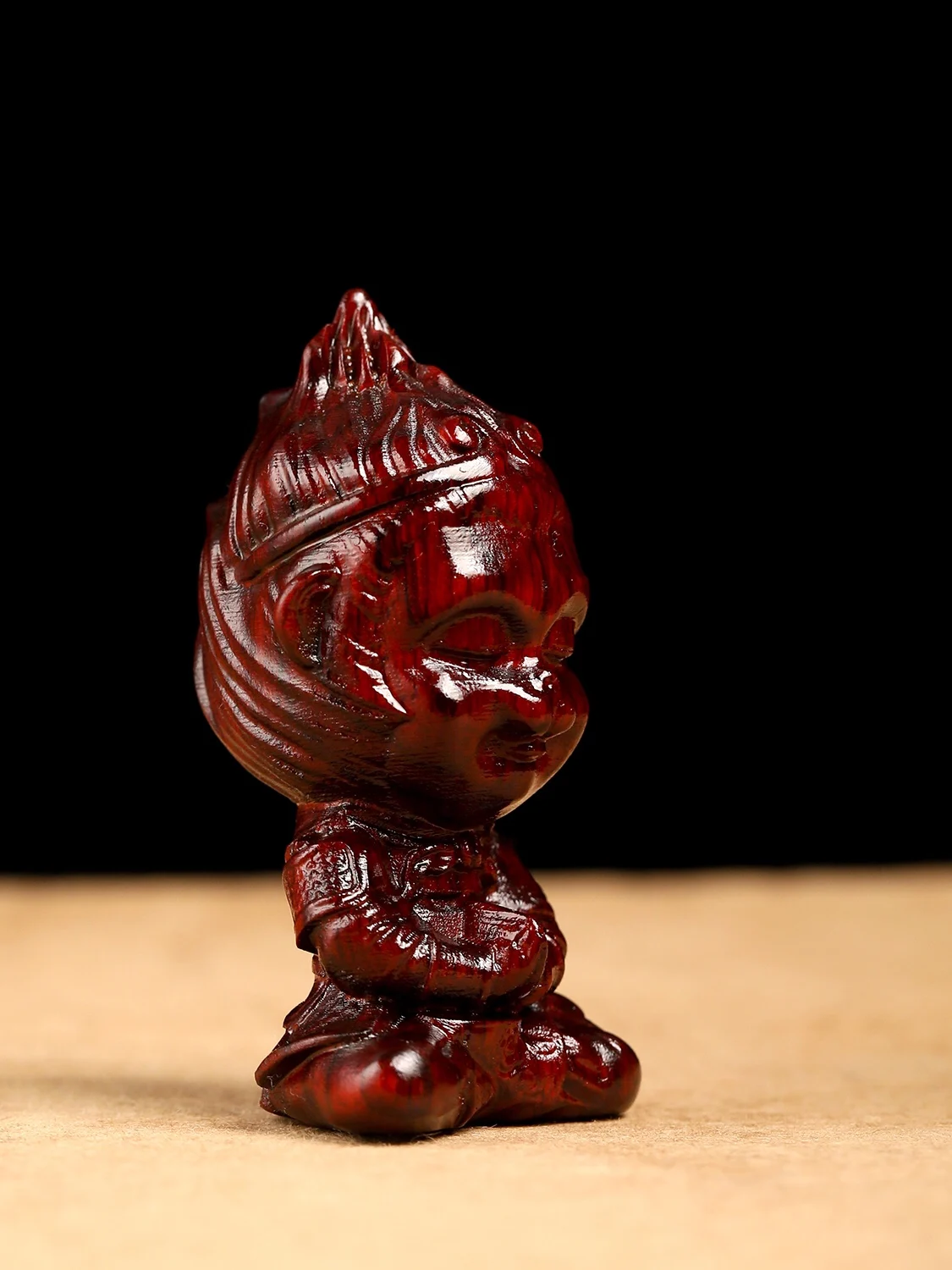 Бесплатная доставка китайская разработка резьба по дереву Король обезьяны