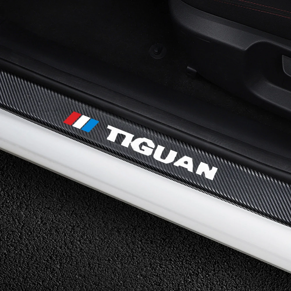 Автомобильная наклейка для Volkswagen VW tiguan 2018 2019 4 шт. протектор автомобильного