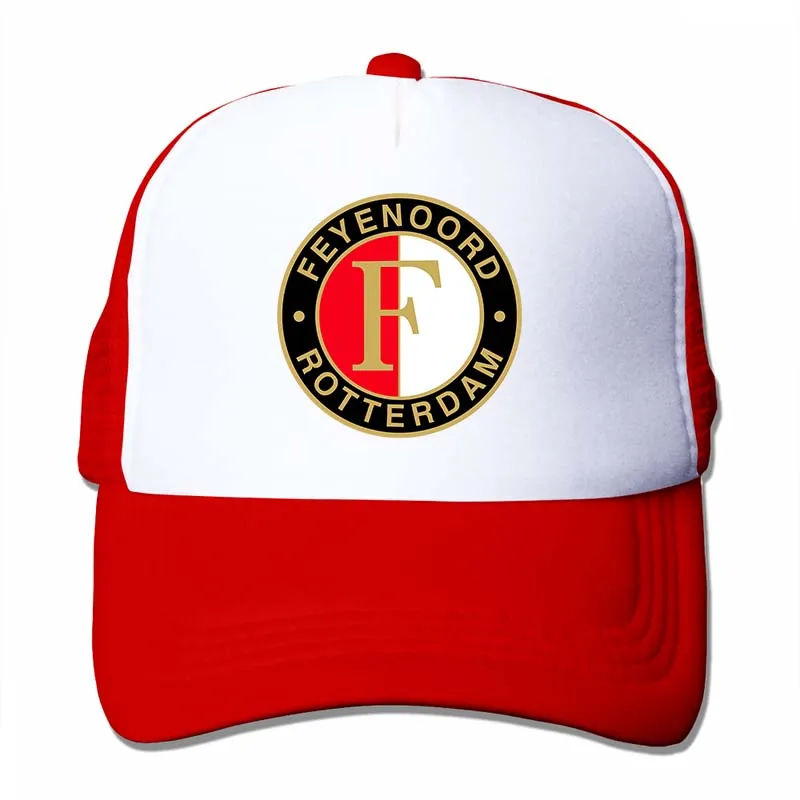 Feyenoord Rotterdam(1908) бейсболка с логотипом для мужчин и женщин, кепки для водителя грузовика, модная Регулируемая Кепка - Цвет: 4-Red