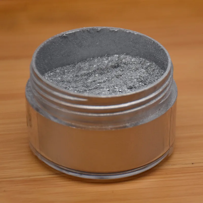 15g Silver 15 г блеск порошок украшение торта, выпечки Звездное вино напиток блеск приготовления инструменты помадка украшения торта сахарные конфеты - Цвет: 15g Silver