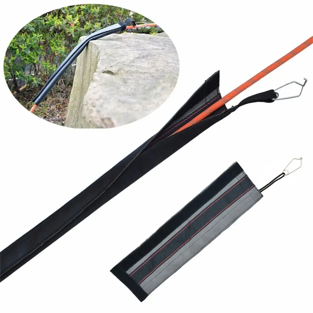 

Верёвка для скалолазания на открытом воздухе Приключения механизм для веревки Защитная крышка из искусственной кожи прочный защитный экра...