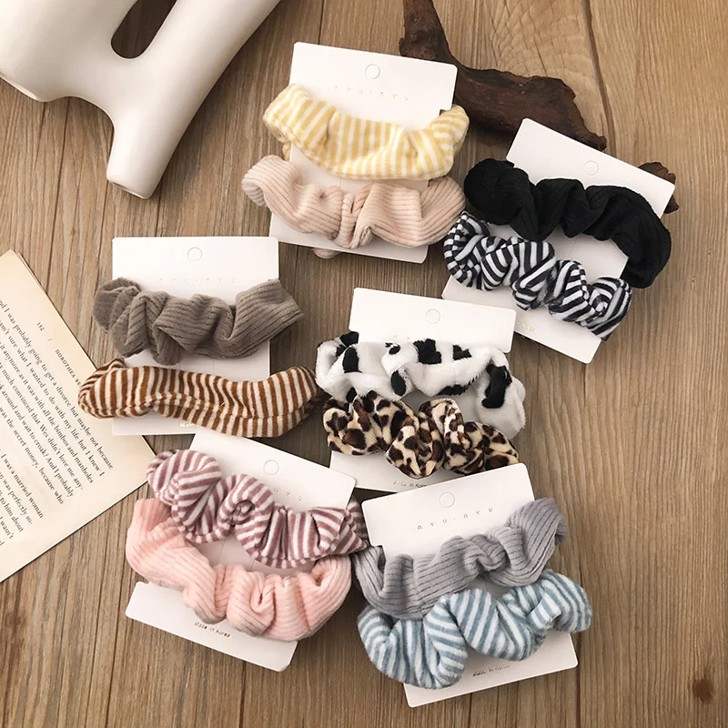 Повязка на голову женская с леопардовым принтом из кашемира |