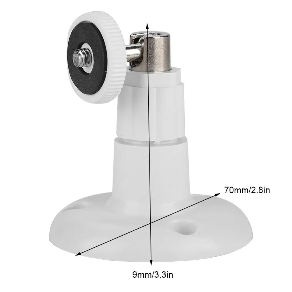 

NEW Portable Mini Surveillance CCTV Camera Stand Wall Mount Bracket 360 Degree Rotatable Camera Support Stand Cam