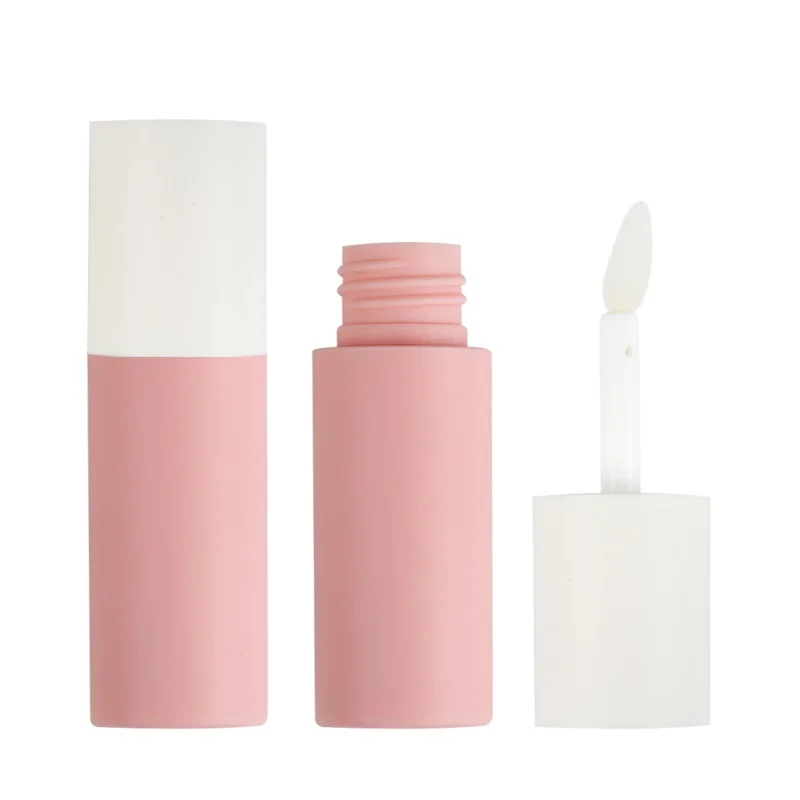 

Mini 3ML Plastic Lip Gloss Tubes Pink Lipgloss Packaging Private Label Cosmetic Lip Gloss Containers Refillable Bottle 25/50pcs